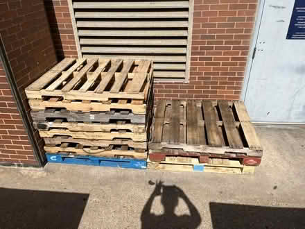 Photo of free Wooden pallets (Van Ness DC) #1