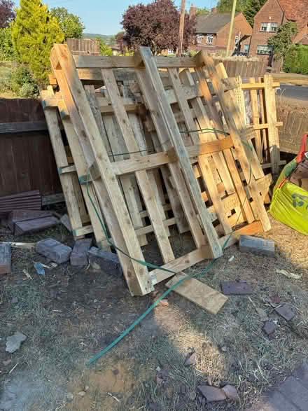 Photo of free Wooden pallets (Orpington BR5) #1