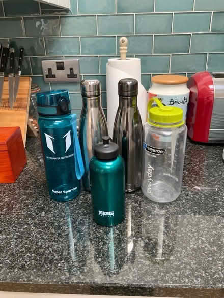 Photo of free Assorted water bottles. (Huby LS17) #1