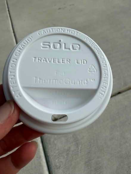 Photo of free Hot Beverage Cup Lids (see details) (Darien - near 75th x Cass Ave.) #2
