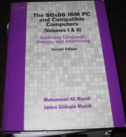 Photo of free Assemblylanguage programming Mazidi (Cromer NR27) #1