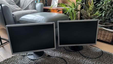 Photo of free Small computer desk & 2 Monitors (Gerrards Cross SL9) #2