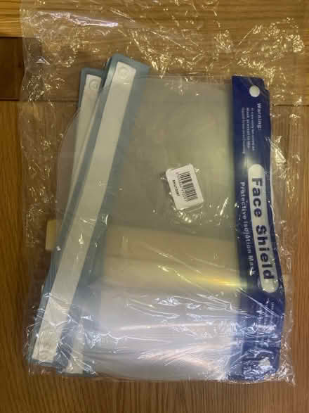 Photo of free Five face shields (Benhilton SM1) #1