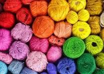 Photo of colorful yarn skein or leftover (Dublin, off Village Pkwy) #1