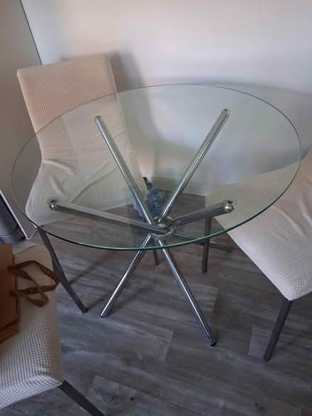 Photo of free Glass table & chairs (Worcester WR5) #3