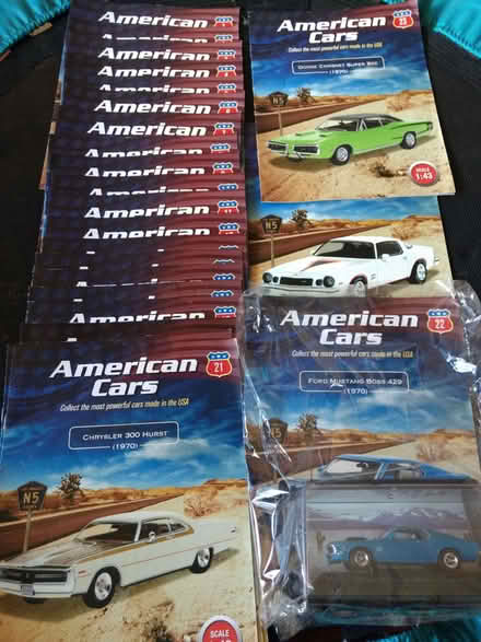 Photo of free Vintage American Car mini mags (North Camp GU14) #1