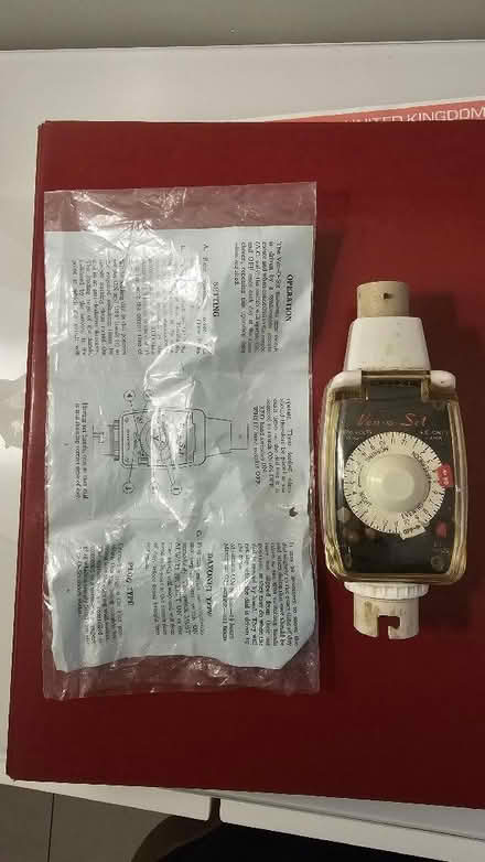 Photo of free Vintage Ven-o-Set miniature time switch 1ampp (Townsend AL3) #2