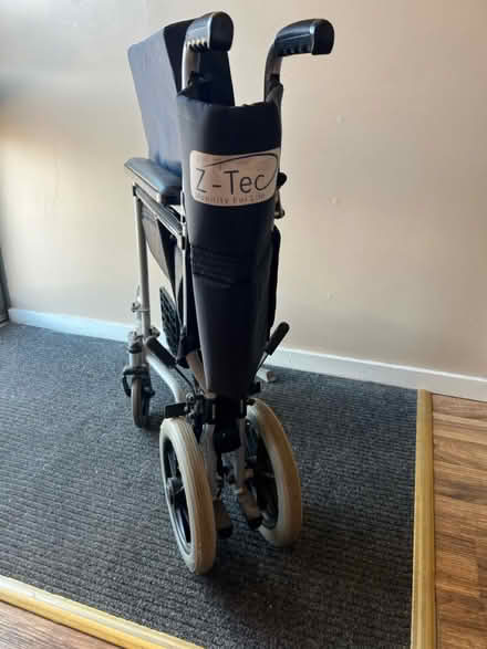 Photo of free Z-Tec foldable wheelchair (Braunstone, LE3) #4