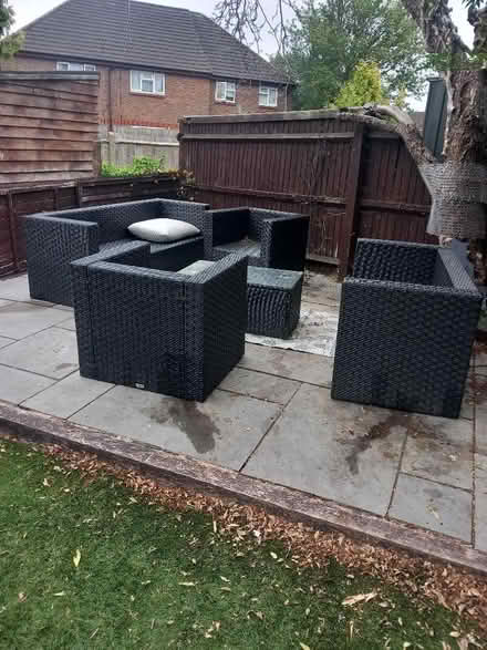 Photo of free Garden Rattan style set (Tilehurst RG30) #1