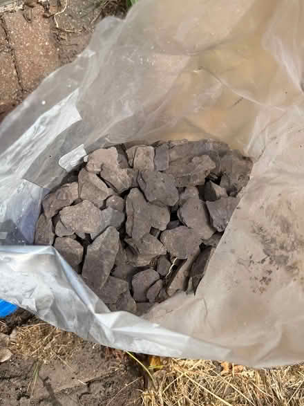 Photo of free 2 bags of purple slate (Shirley, Croydon CR0) #1