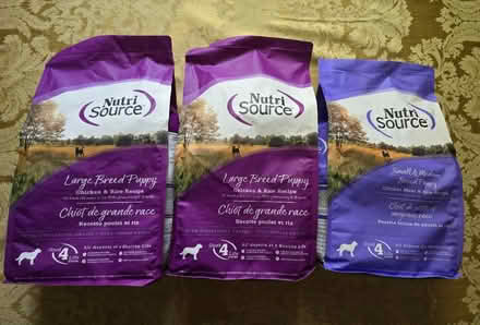 Photo of free Small/Medium or Large Puppy Food (West 7th) #1