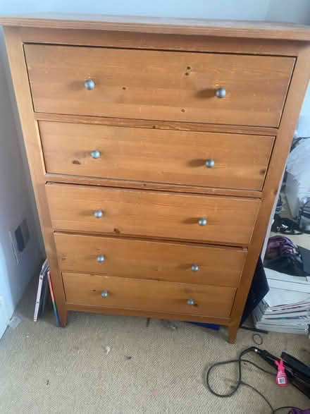 Photo of free Tall chest of drawers (SE8 Deptford) #1