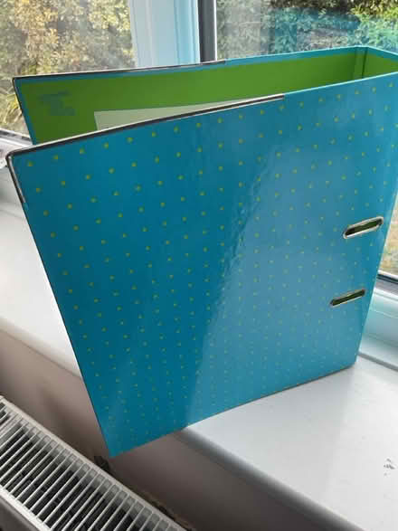 Photo of free File boxes and ringbinder (Swavesey CB24) #3