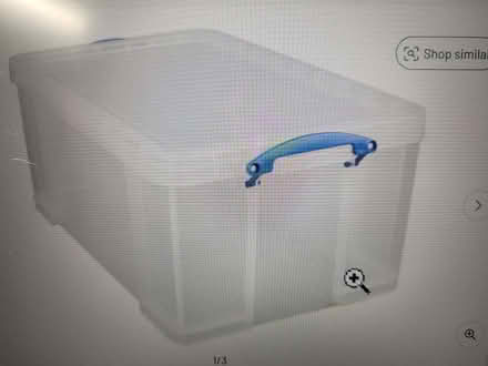Photo of Plastic Boxes for Moving / Storage and Sturdy Tarpaulin (Sandylands LA3) #1