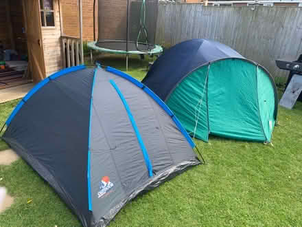 Photo of free 2 x 2 man tents (Bilton HG1) #1