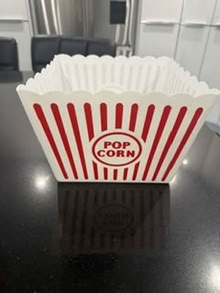 Photo of free Large popcorn tub (Dunfermline KY12) #1