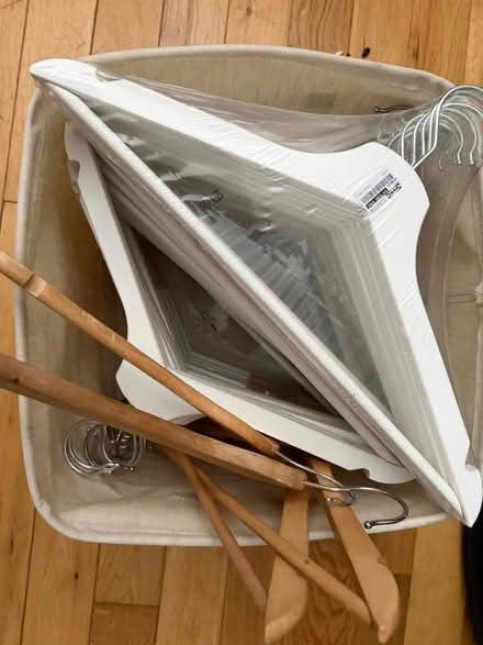 Photo of free Wooden clothes hangers – collection (Upton E15) #3