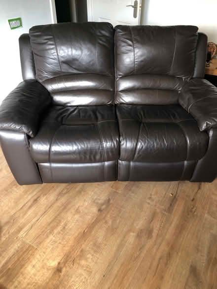 Photo of free Leather sofas (Newmachar AB21) #2
