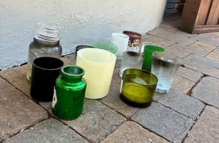 Photo of free Empty glass candle containers (Pruneyard Dry Creek) #1