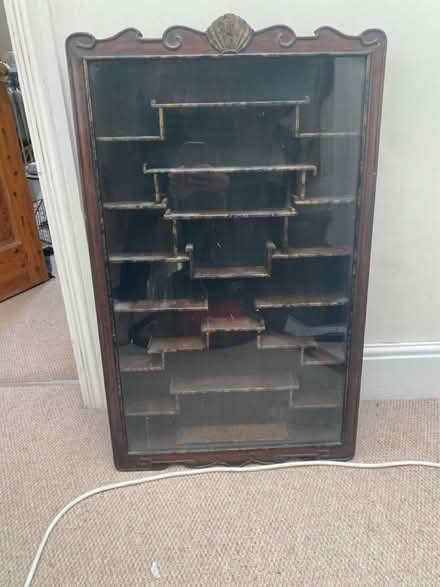 Photo of free Antique wall display cabinet (BR3 New Beckenham) #2