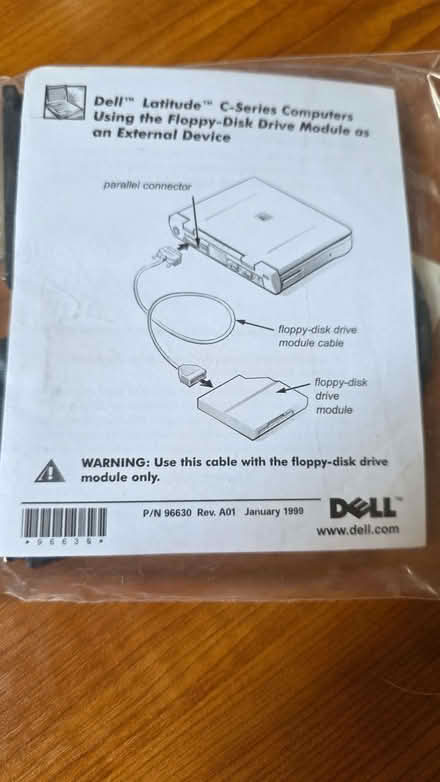 Photo of free Dell External Floppy Disk Drive (Inchbrook GL6) #4