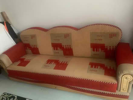 Photo of free 2 sofas beds with storage (Birmingham small Heath) #1