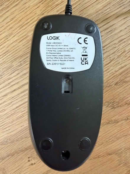 Photo of free Logik USB computer mouse (Hanwell W7) #3
