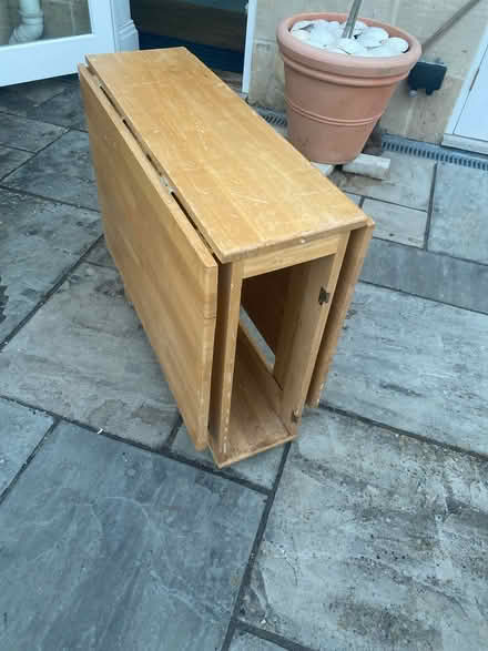 Photo of free Compact fold away table (Oldfield Park, Bath BA2) #3