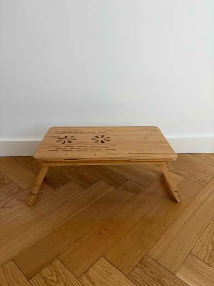 Photo of free Adjustable bamboo laptop desk (St John’s Wood NW8) #2