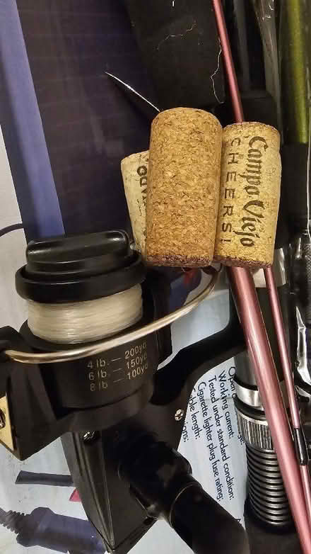 Photo of free Three compact fishing rods and one reel (Townsend AL3) #2