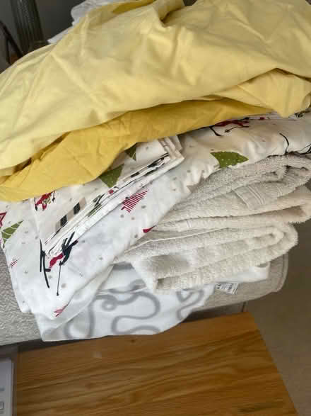 Photo of free Towels, assorted bedding (Norcot RG30) #1