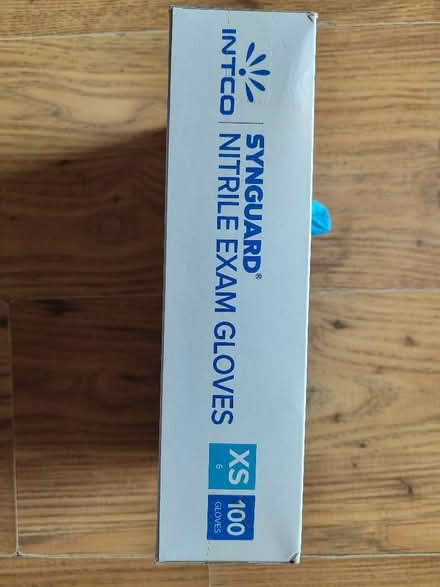 Photo of free Nitrile exam gloves, for cleaning/ care work/ medical (Hulme M15) #3