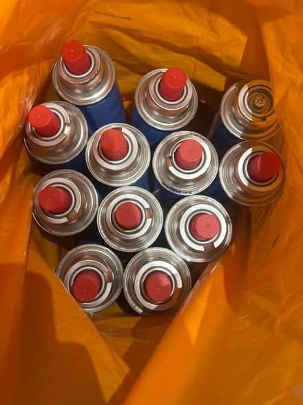 Photo of free 12 Isobutane Mix Cartridges for camping (Blackwall E14) #3