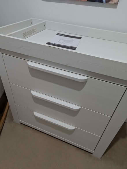 Photo of free Baby Changing Table with 3 large drawers (Askew Road W12) #1