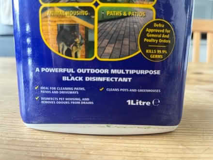 Photo of free Disinfectant Outdoor Cleaner (Mitcham CR4) #2