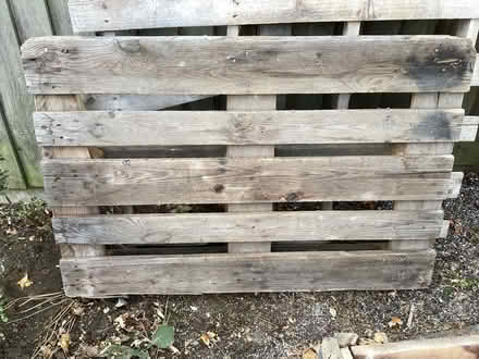 Photo of free 2 wooden pallets (Mickleover DE3) #2