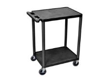 Photo of 2 shelf utility cart with wheels (Ravenna/Bryant) #1