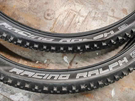 Photo of free 4 used Schwalbe 29x2.25" MTB tires (Westmont) #4
