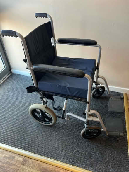 Photo of free Z-Tec foldable wheelchair (Braunstone, LE3) #2