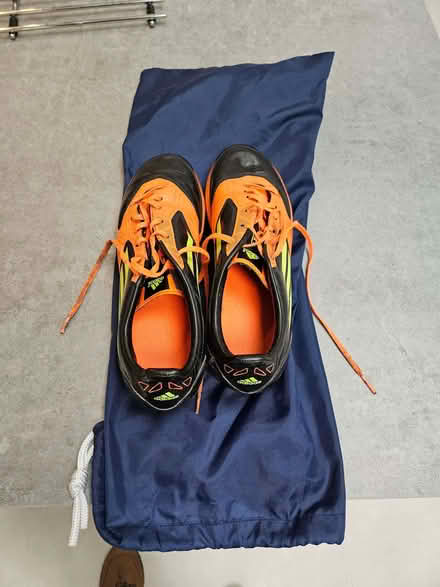Photo of free Adidas f50 football boots size 9 with bootbag (Wandsworth Common SW11) #1