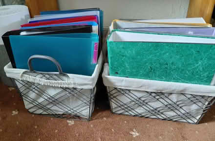 Photo of free A4 ringbinders & lever-arch files (Elm Park RM12) #1