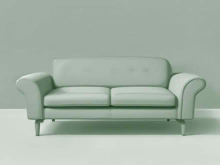 Photo of free Cream two seater sofa settee (Poplars SG2) #1
