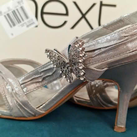 Photo of free Next Silver Sandals size 6.5 (Broadbridge Heath RH12) #3