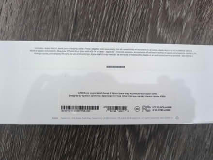 Photo of free Apple Watch Series 3 38mm (Orange Theory, Fremont Blvd) #1
