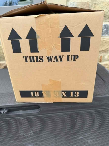 Photo of free Packing boxes + box packing chips (Glusburn BD20) #2