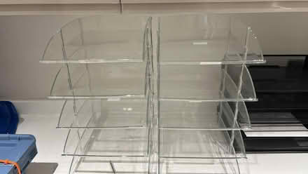 Photo of free Clear stackable filing trays (Mayfair W1J) #1
