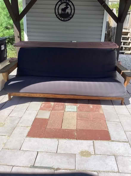 Photo of free Full size futon (at TotemPole park) #2
