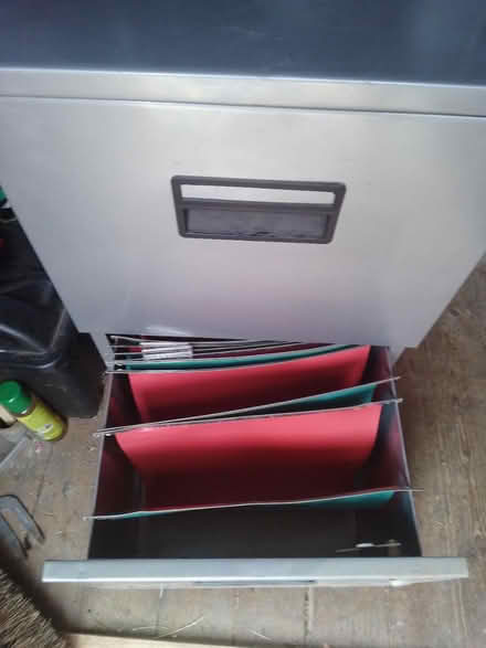 Photo of free Two draw filing cabinet (Littlehampton) #2