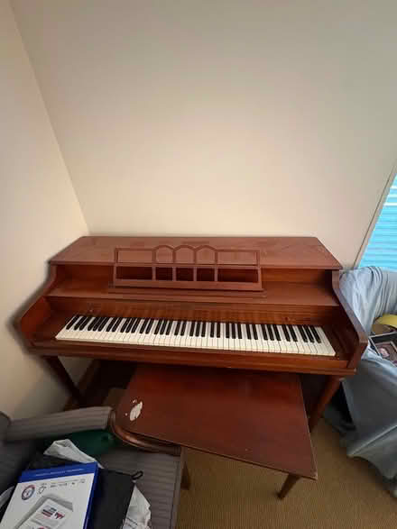 Photo of free Piano with bench (Glenview, IL) #2