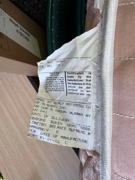 Photo of free Queen mattress (Accord, NY) #2